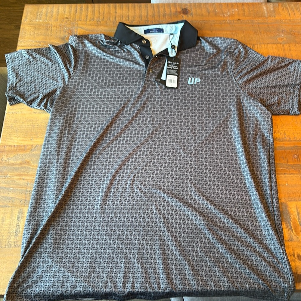 Greyson XL Custom “Wheels Up” Polo